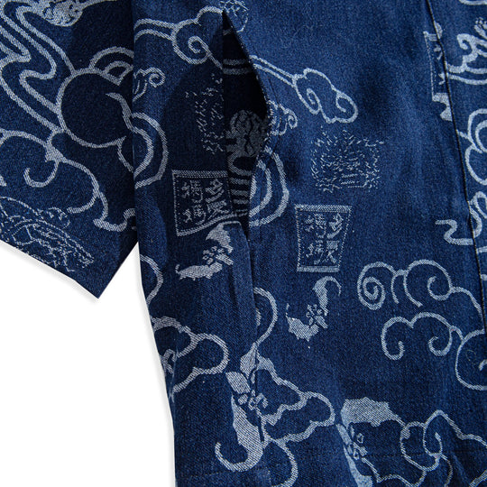 Auspicious Cloud Kimono Haori