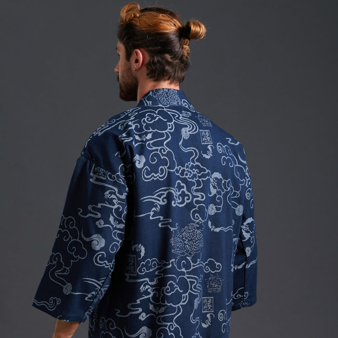 Auspicious Cloud Kimono Haori