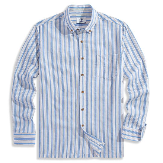 Blue Ribbon Striped Long Sleeve Shirt