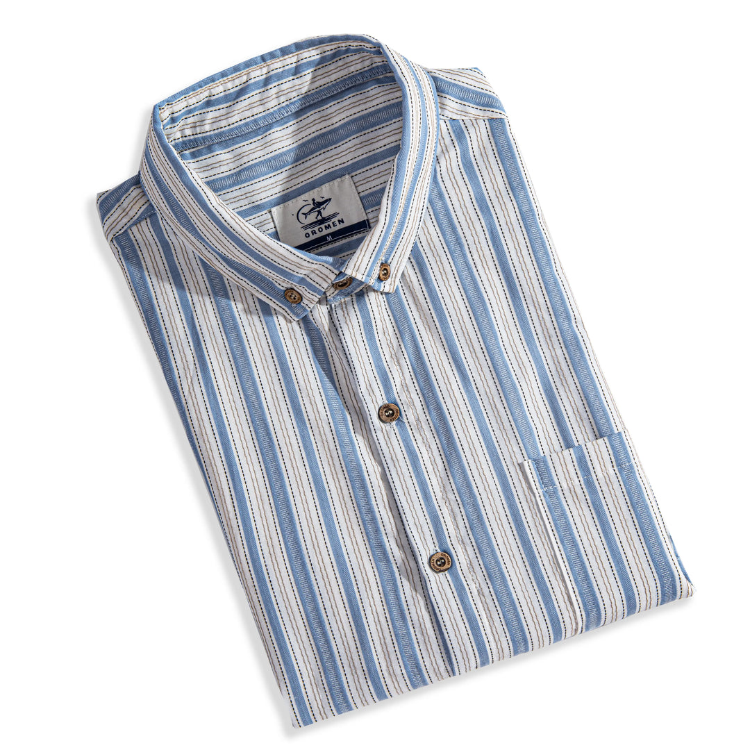 Blue Ribbon Striped Shirt