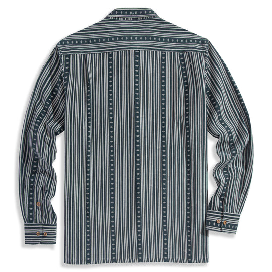 Versatile Striped Corduroy Shirt