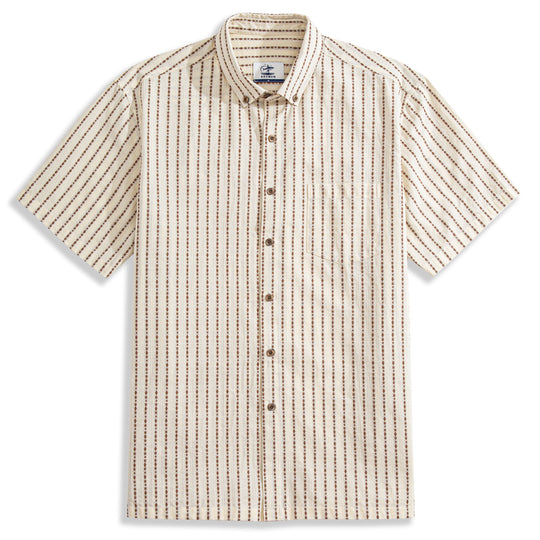 Diamond Stripe Textured Shirt