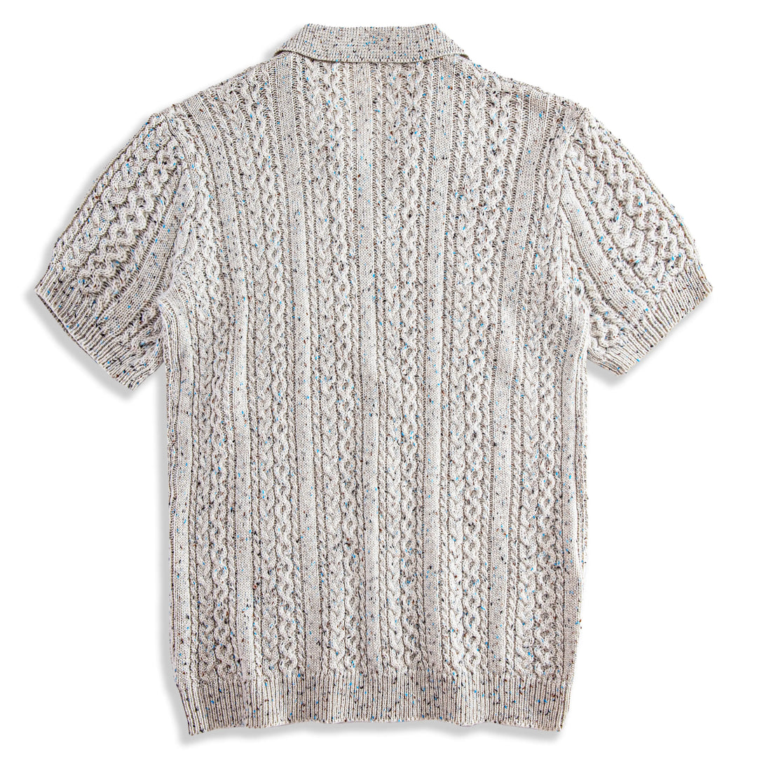 Ribbed Wool Cotton Chunky Knit Sweater