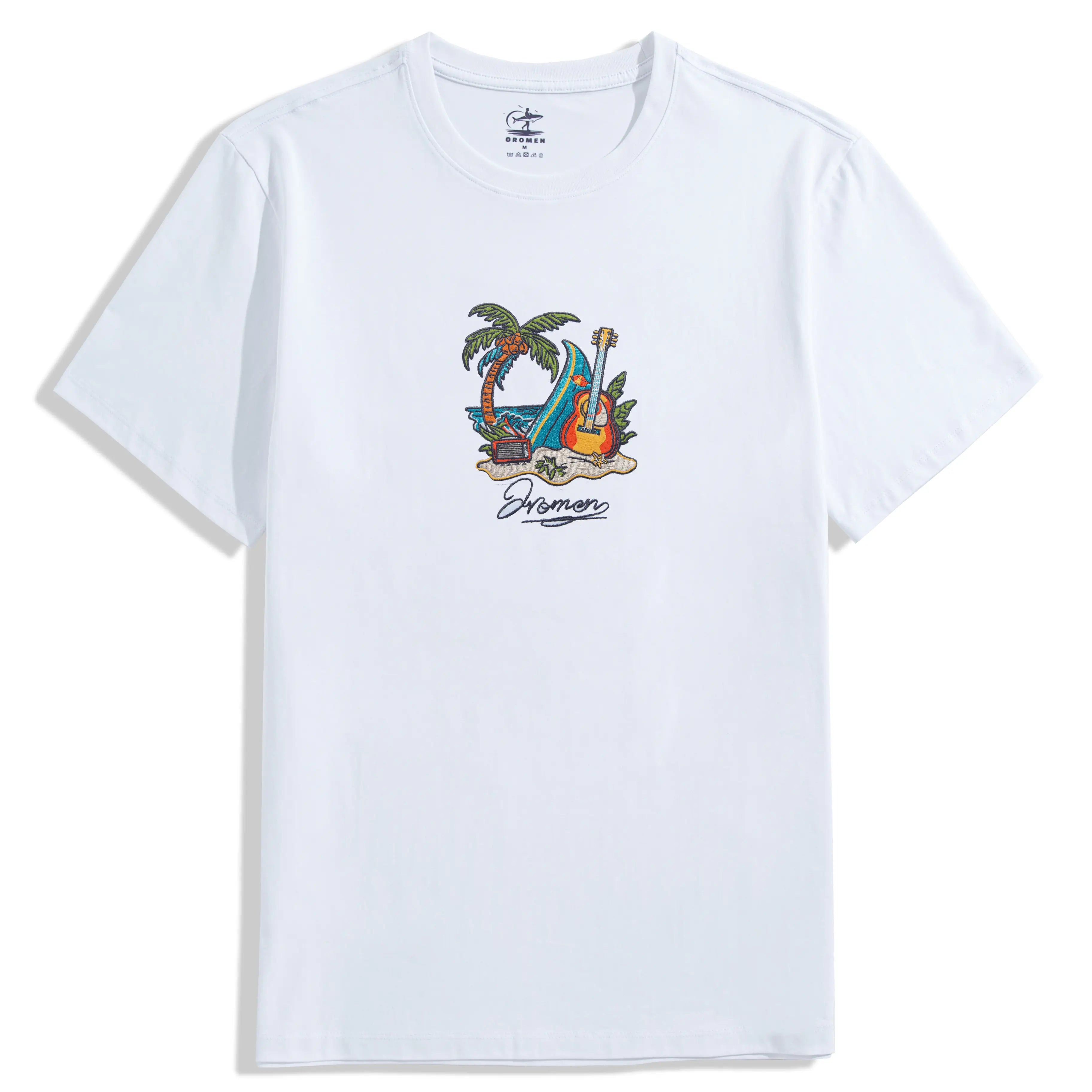 Island Vibe Cotton T-shirt White