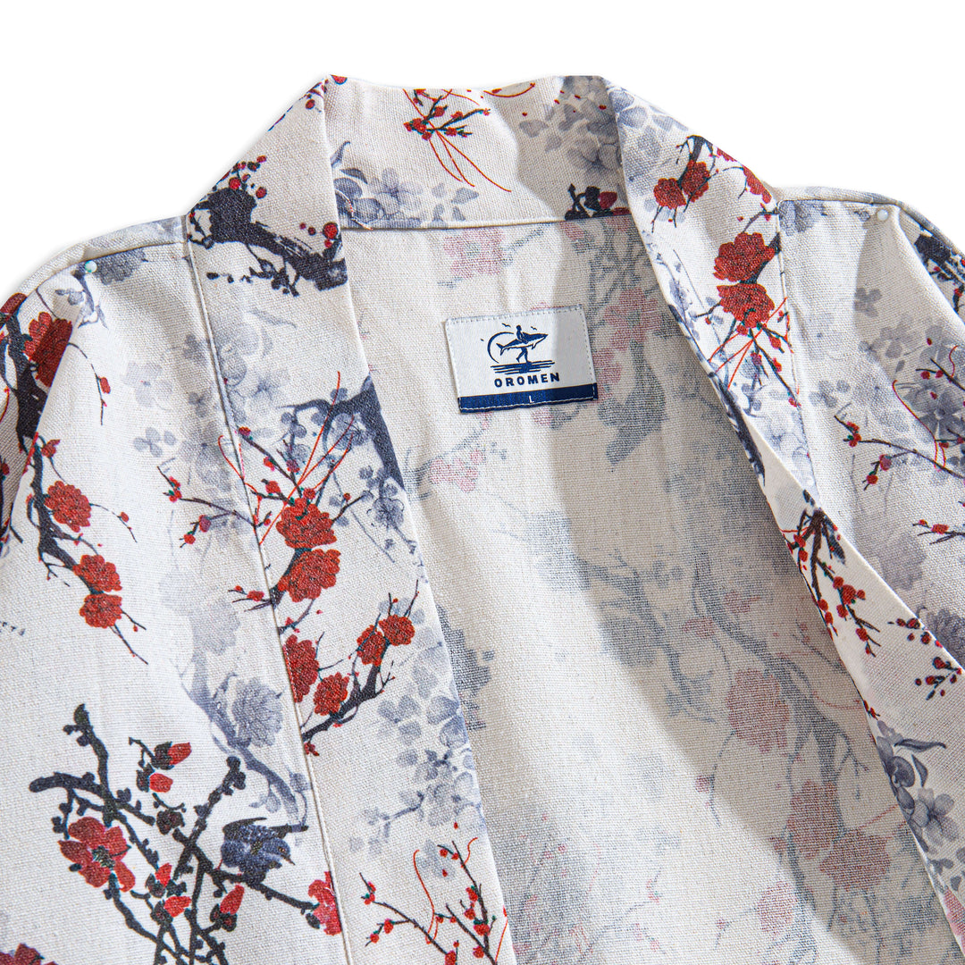 Plum Blossom Kimono Haori Jacket