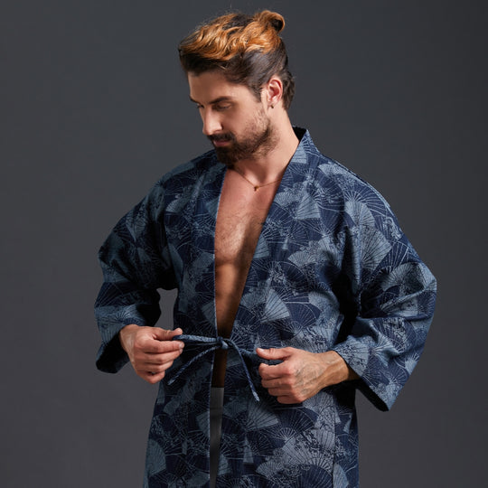 Ukiyoe Tiger Haori Kimono