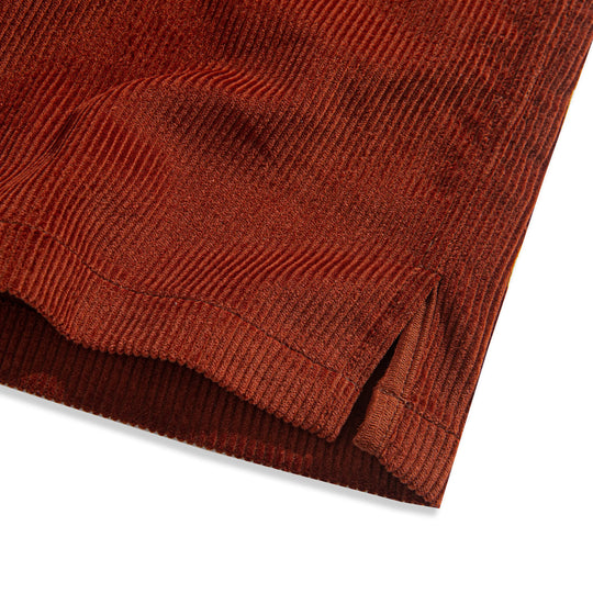 Vintage Burgundy Cotton Corduroy Shirt