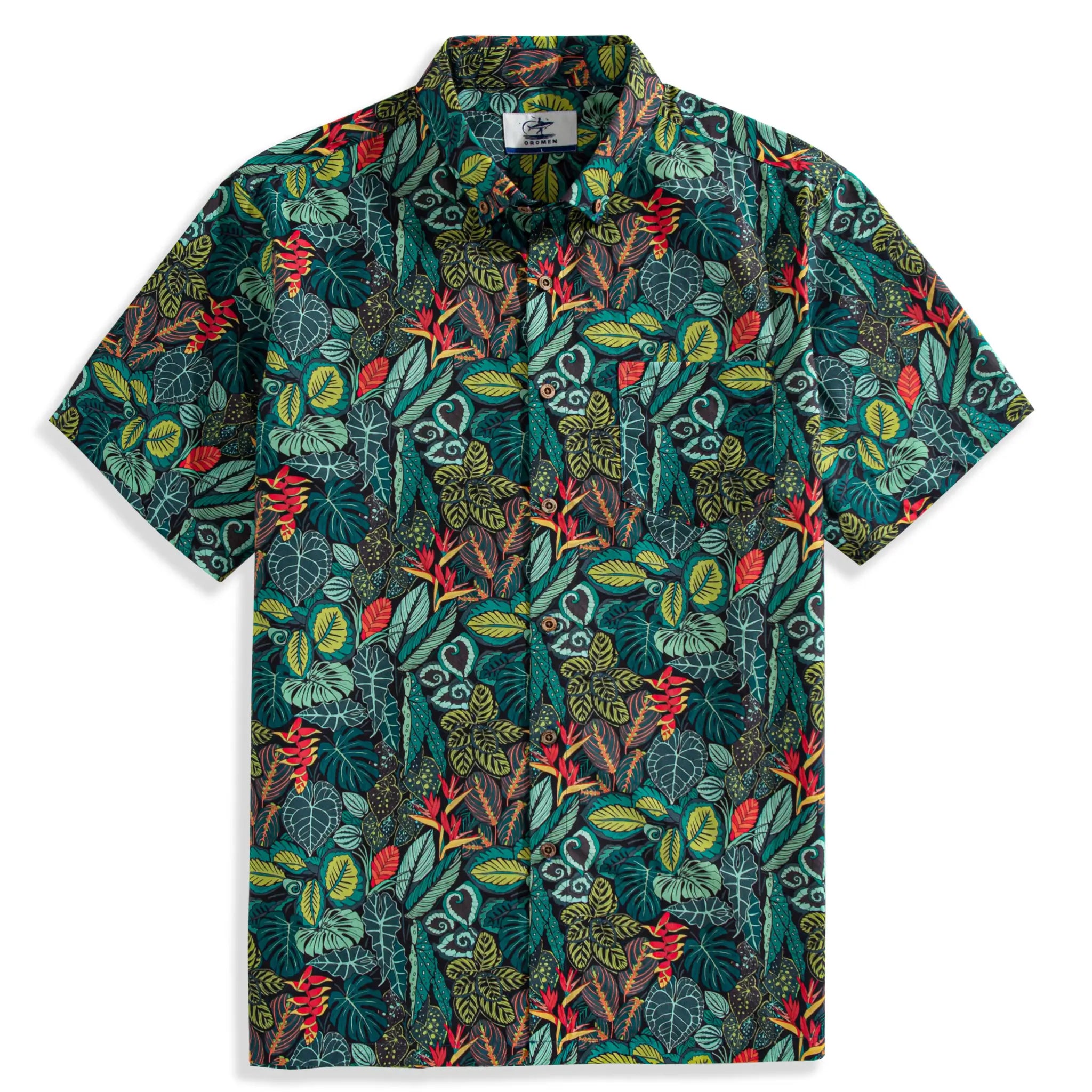 WIZARD OF OZ HAWAIIAN SHIRT FRONT PICTURE