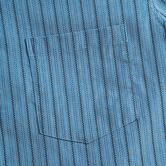 Wheat Pattern Striped Corduroy Pure Cotton Shirt