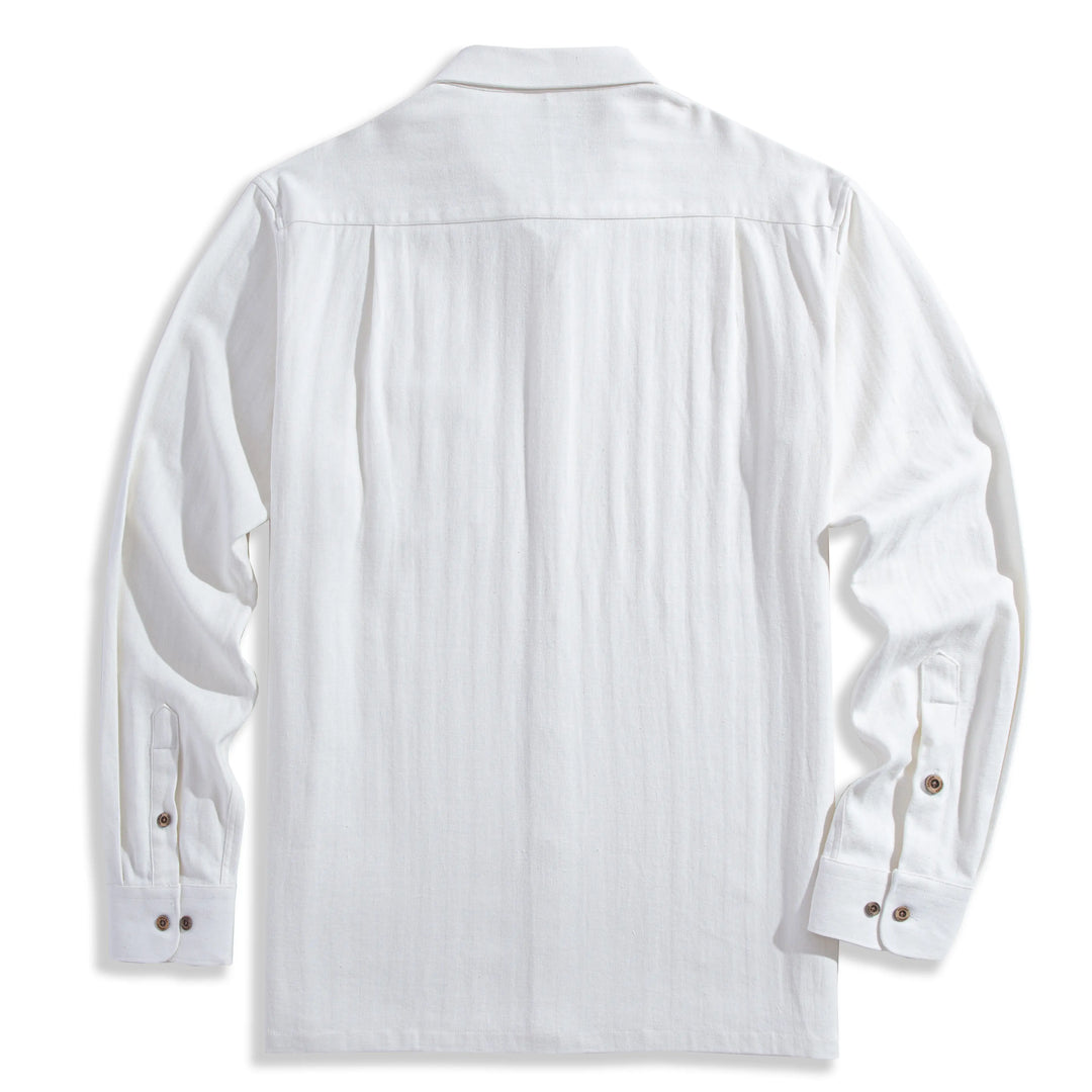 Embossed Striped Everyday Shirt